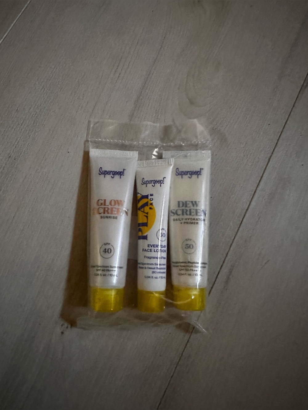 Supergoop! Sunscreen Trio Mini